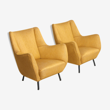 Pair of armchairs, Italy - 1950