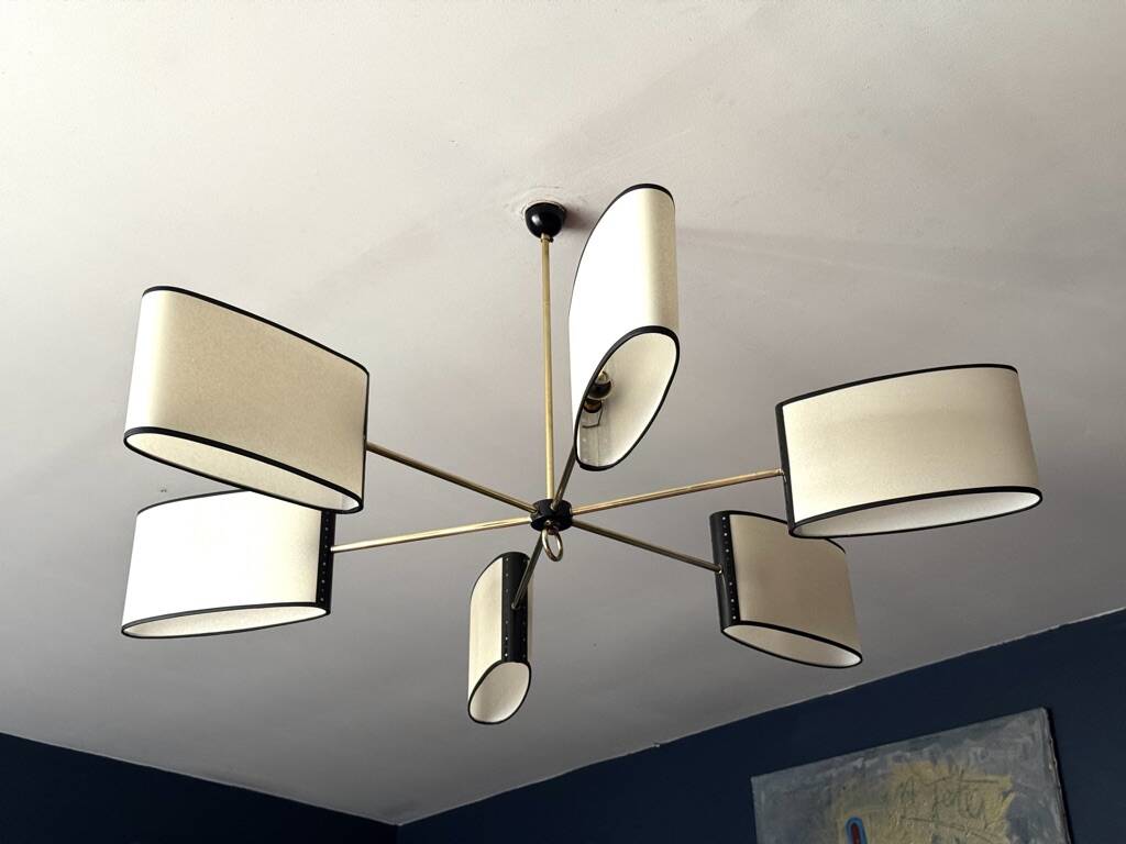 chandelier from a house in Lunel, France, 1950