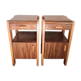 Pair of vintage bedside tables