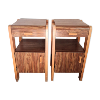 Pair of vintage bedside tables