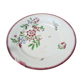 Old plate U&C Sarreguemines
