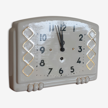 Functional ceramic kitchen clock