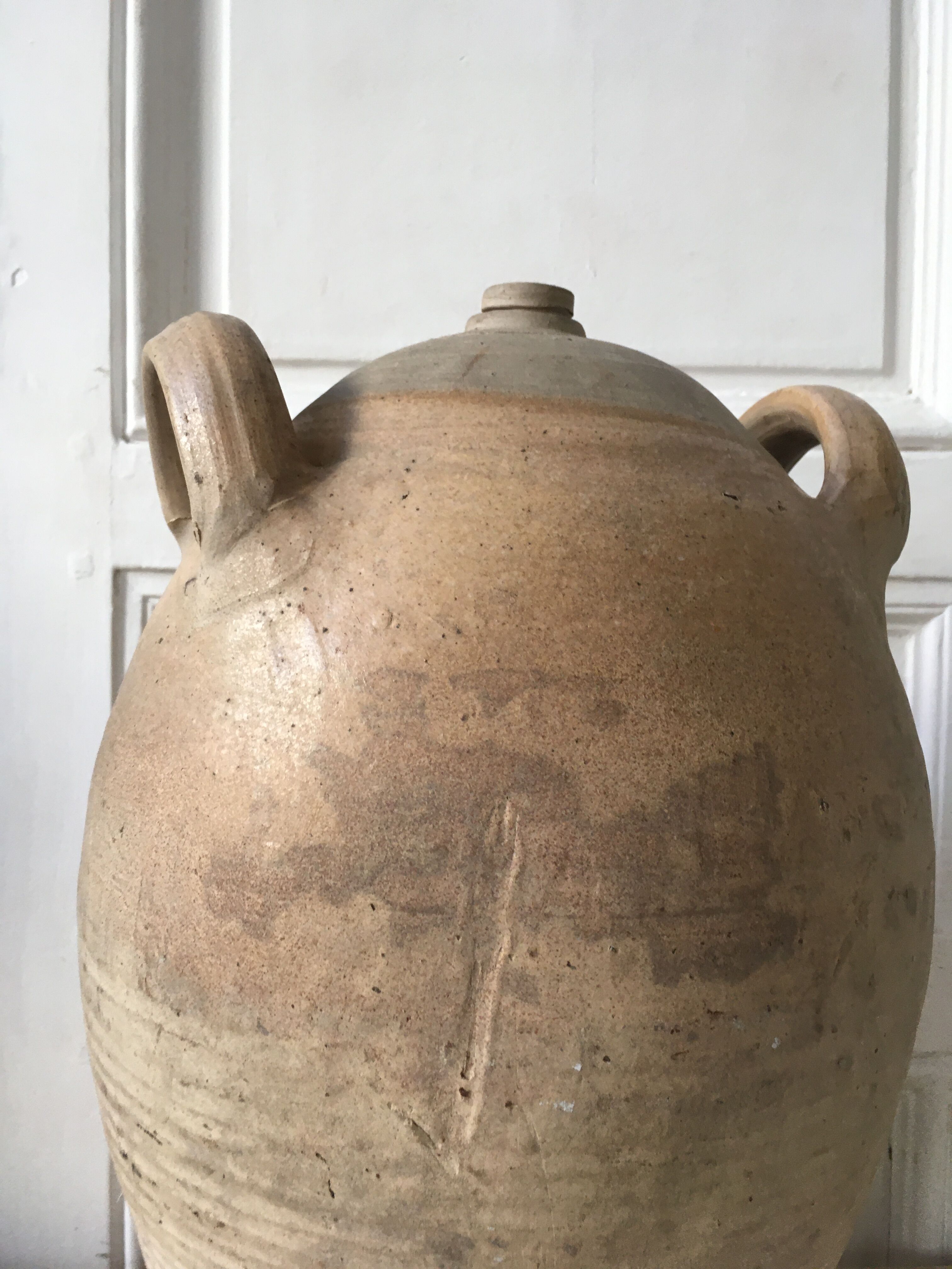 Ancient terracotta jar