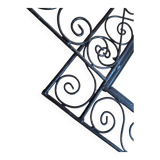 Miroir orienale porte en fer forgé