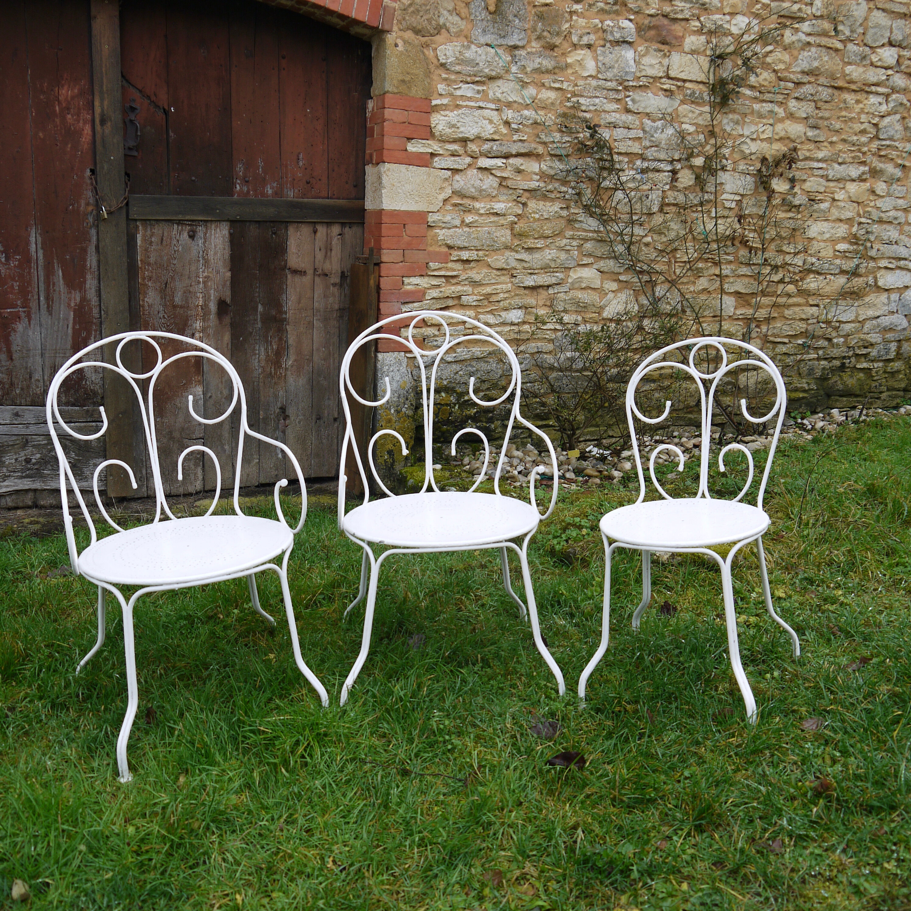 Wrought iron garden room