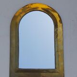 Set of 9 oriental brass mirrors