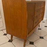 Vintage compass feet sideboard