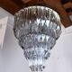 Venini chandelier, 4 levels, Murano glass, Italy, 1970