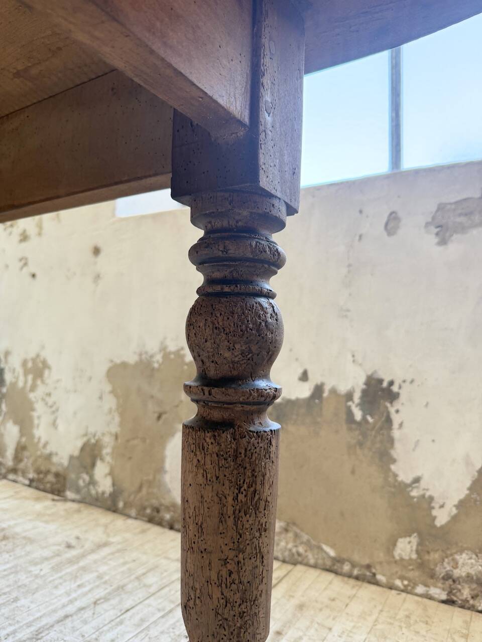 Oval farmhouse table 250cm pine