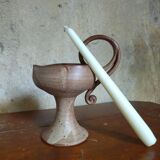 Sandstone candle holder