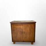 Buffet/crédence Art déco italien en noyer, années 1940