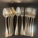Set of 12 antique silver-plated cutlery – Afenide Manufacture