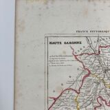 Old map Haute-Garonne