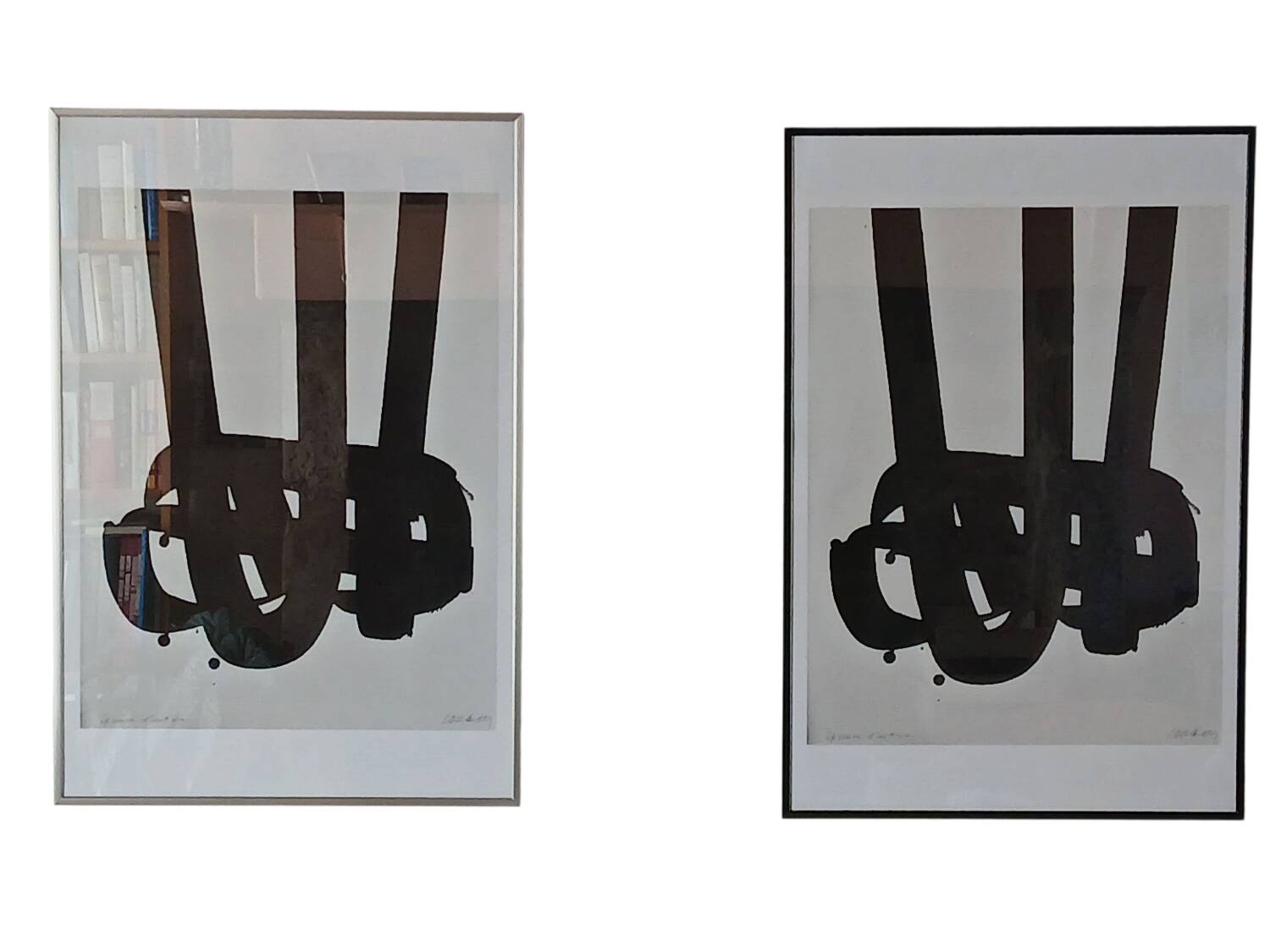 Pierre soulages after serigraph no. 29