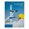Affiche original le Touquet Paris Plage par Razzia - Petit Format - Signé par l'artiste - On linen