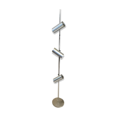 Brushed metal spot lamp lamp circa 1970