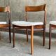 4 chaises danoises en palissandre par Rosengren Hansen, 1960s