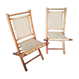 Chaises rotin et cannage style indonésien