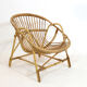 Armchair basket of the 60s-70s