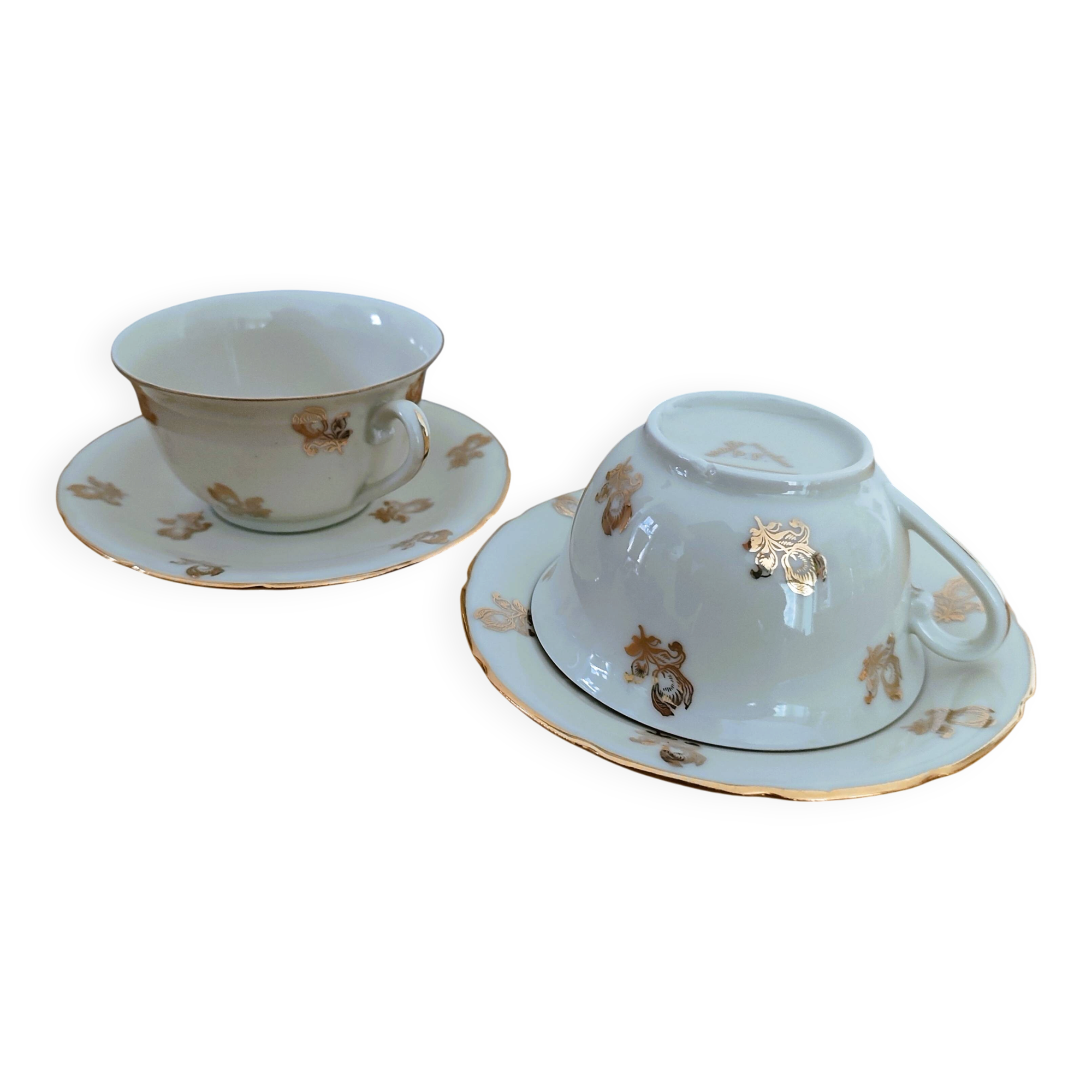 Antique porcelain lunches