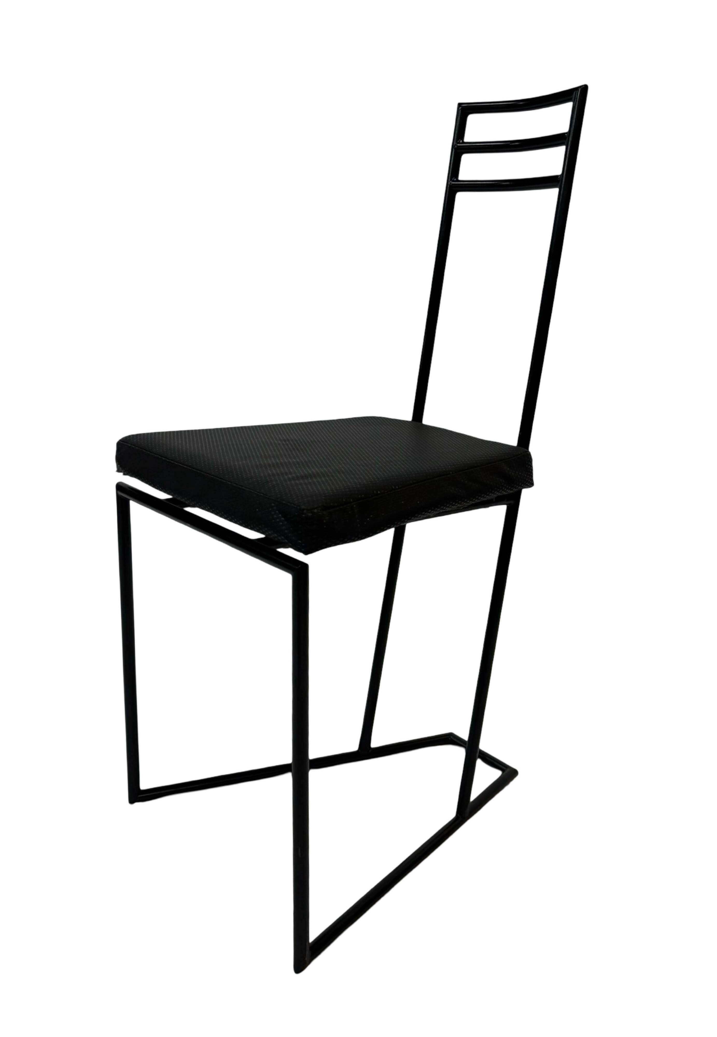 Vintage chair minimalist design 80's