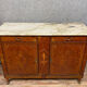 Empire / charles x buffet in noble wood marquetry around 1850