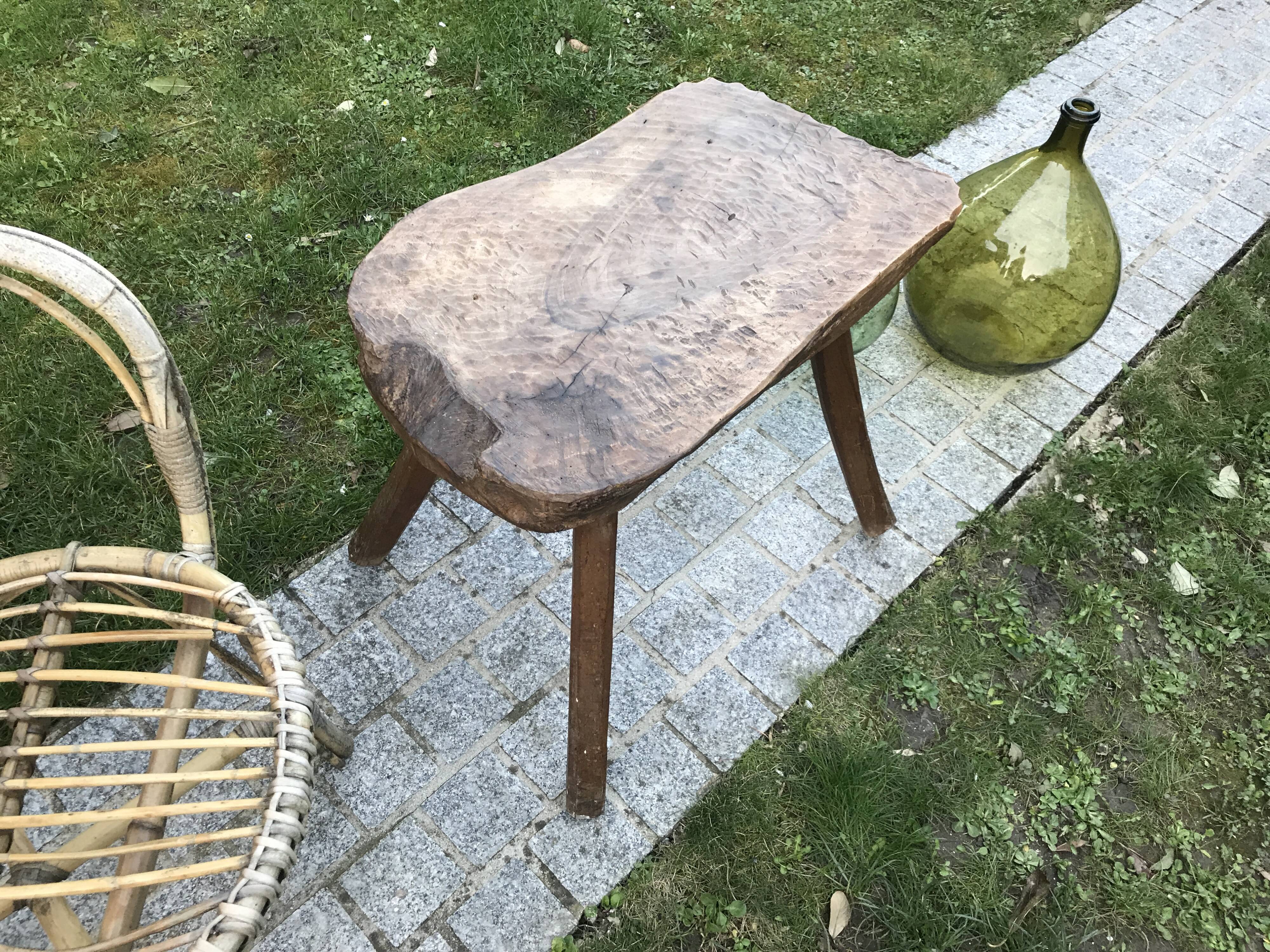 Brutalist style coffee table 1950