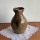 Pyrite stoneware pitcher - vintage