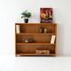 Vintage Scandinavian elm bookcase 1940s/50s