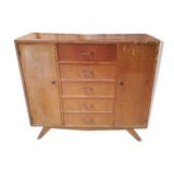 Commode bahut pieds compas