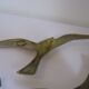 Wall Decoration Set 3 X Seagull / Swallow / Bird. Brass 70 / 80s