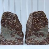 Pair of marble bookends