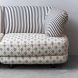 Divano modulaire à 4 éléments de busnelli italie anni '70 vintage modernaria
