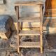 Wooden stepladder