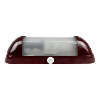 1950s Bakelite & Plastic Wall Light, Czechoslovakia