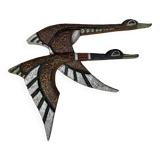 Ceramic wall decoration designed by Joop Puntman, AMHA, Netherlands, 1950s/