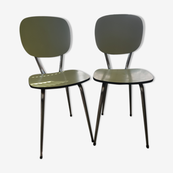 Lot de 2 chaises en formica