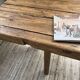 Brutalist popular art table XXL 3.5m/4m pine and oak