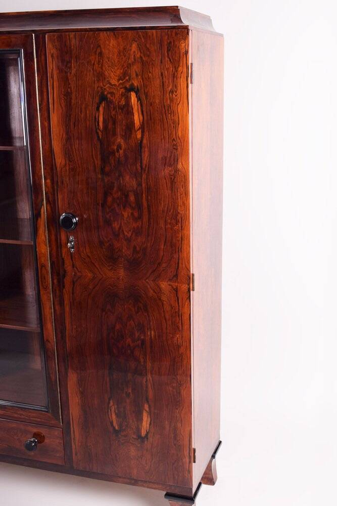 Art Deco Display Cabinet attributed to Jules Leleu, France, 1930s