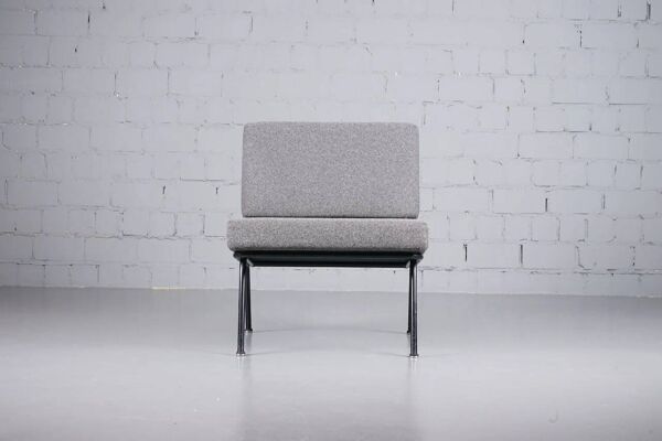 Fauteuil modèle 31 de Florence Knoll pour Knoll International (gris)