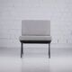 Model 31 easy chair by Florence Knoll for Knoll International (grey)
