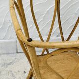 Vintage bamboo plant stand