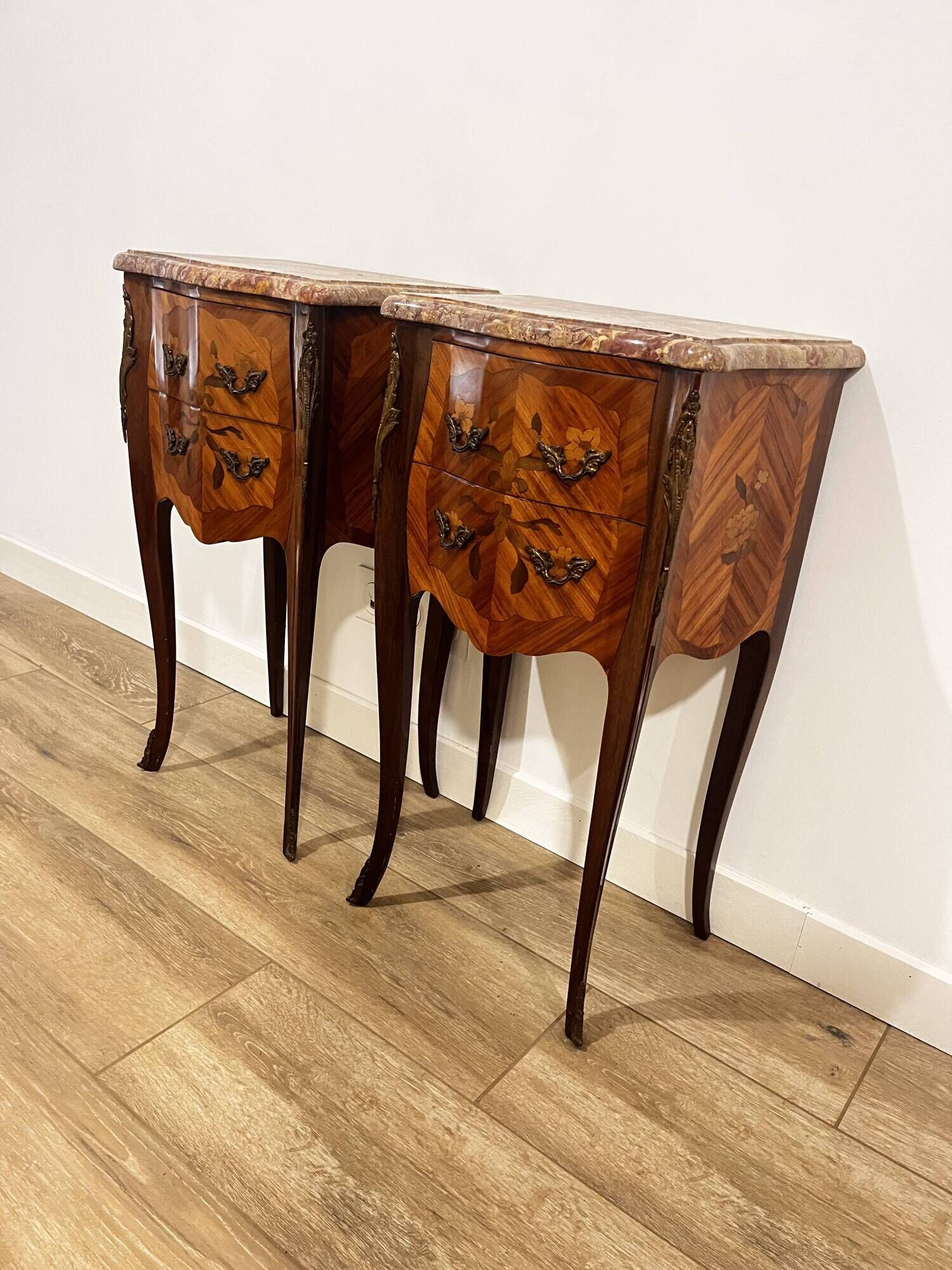 Pair of Louis XV bedside tables