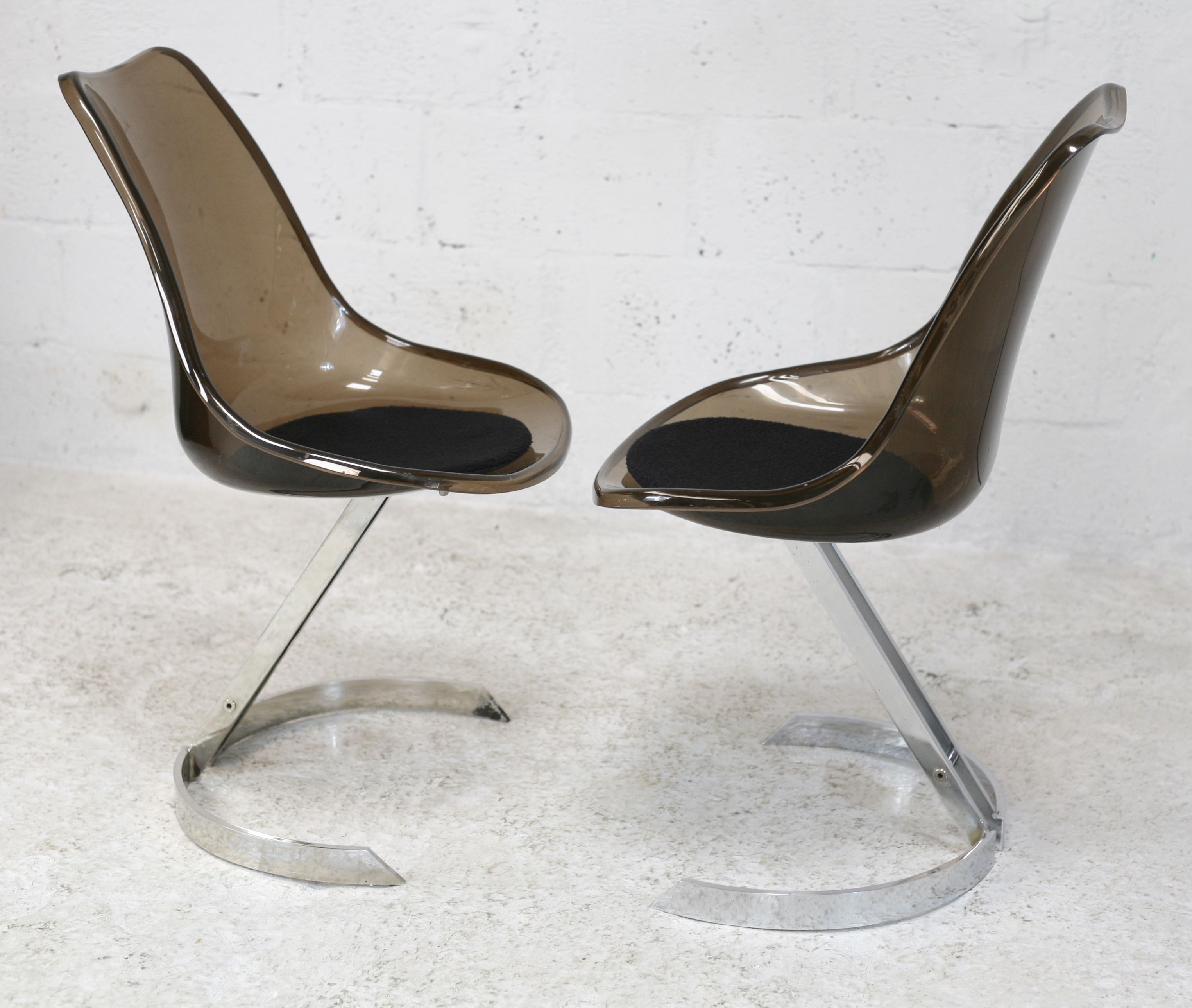 Pair of "space age" chairs