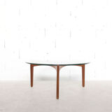 Teak coffee table sven ellekaer 60's years christian linneberg publisher