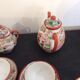 Japanese porcelain tea set