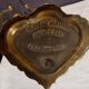 Fireplace tool set or umbrella stand in brass "Grandry fils"
