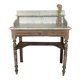 Antique dressing table with white marble top