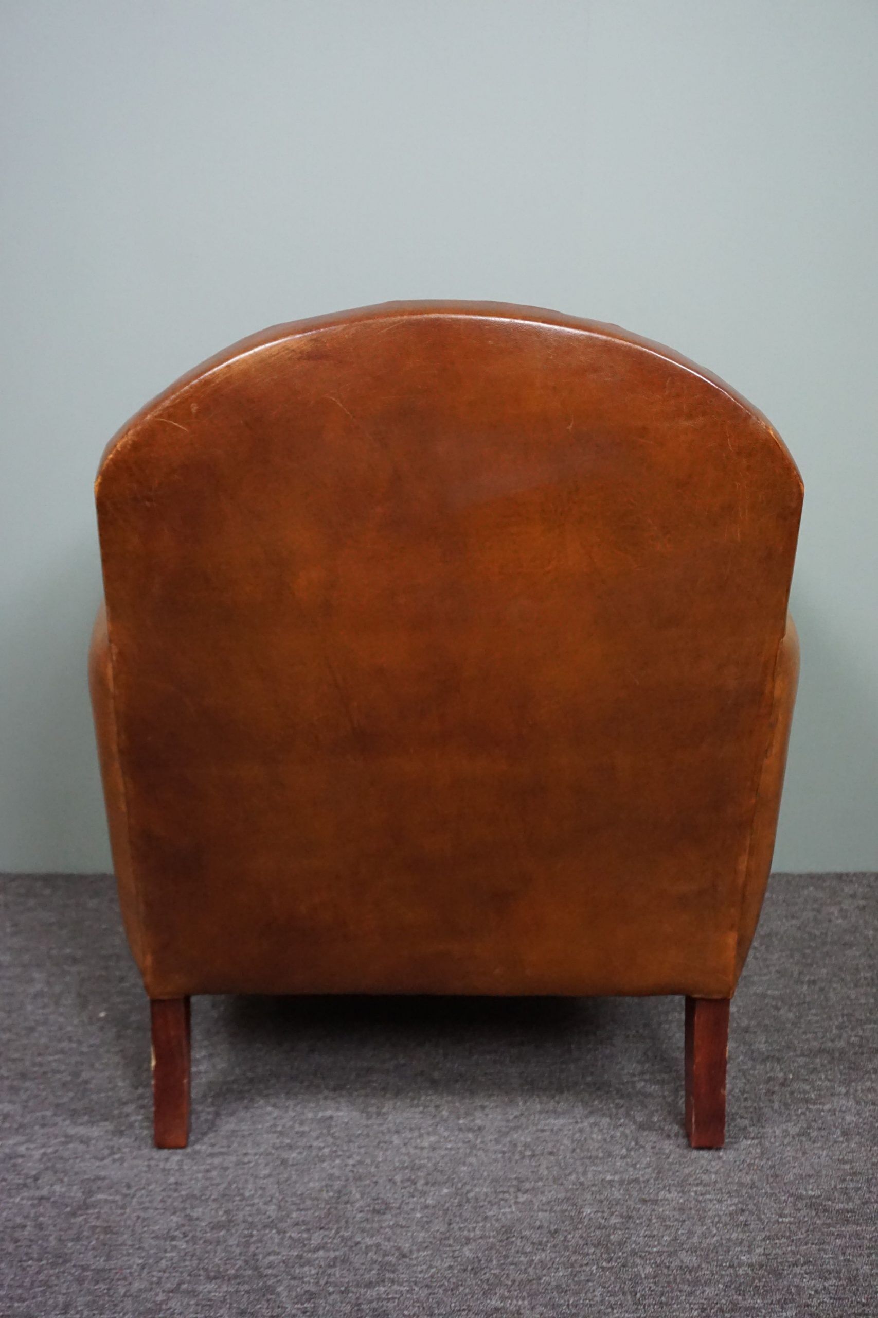 Sheep leather armchair
