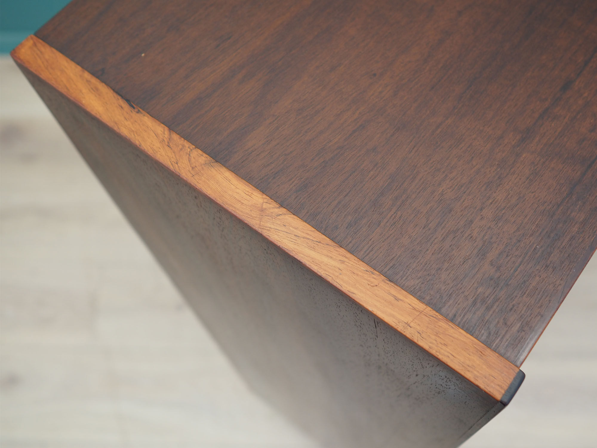 Bibliothèque en palissandre, design danois, années 1970, production: Danemark